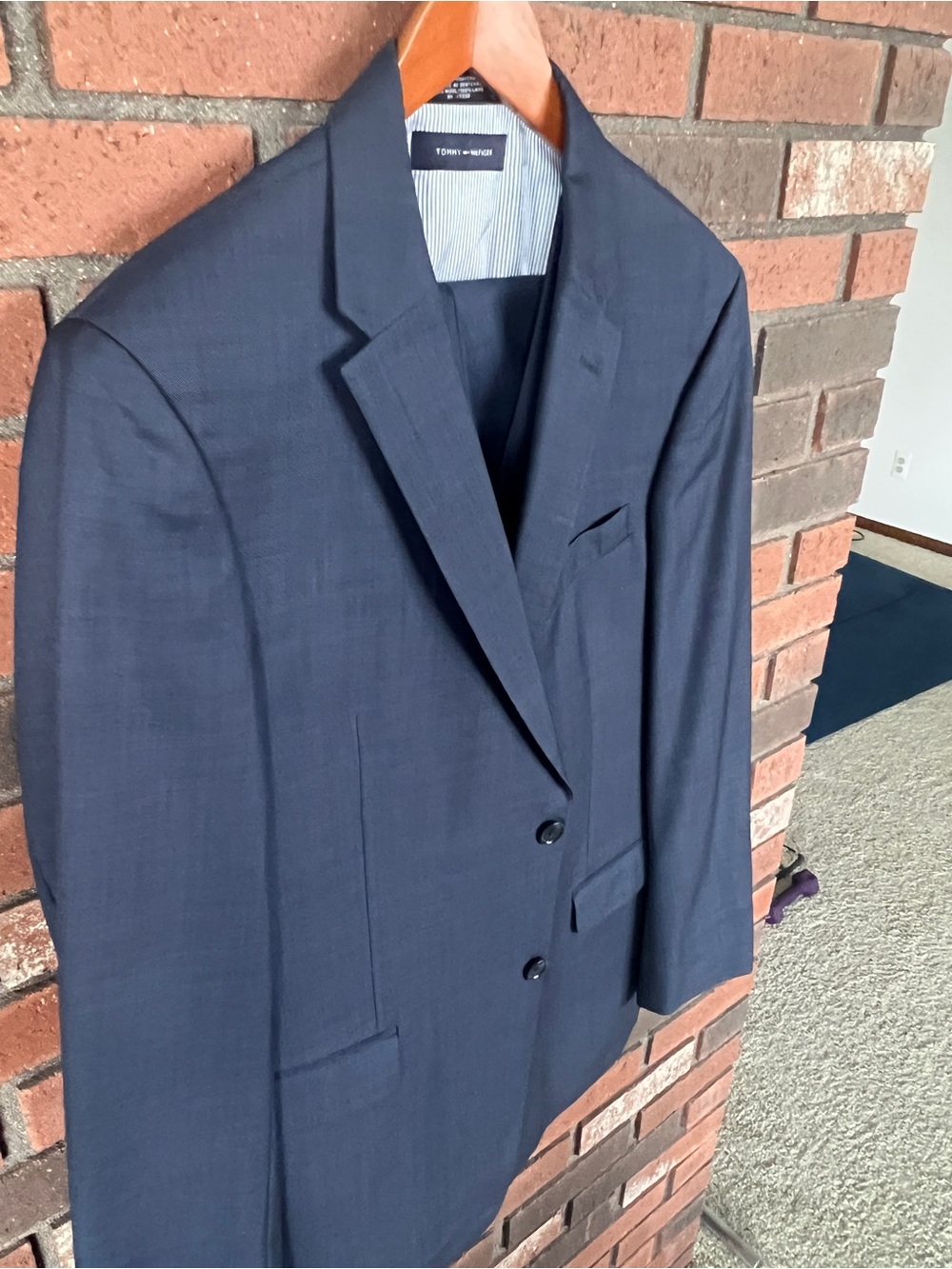 Tommy Hilfiger Dark Blue Men's three piece suit - Picture 2 of 15